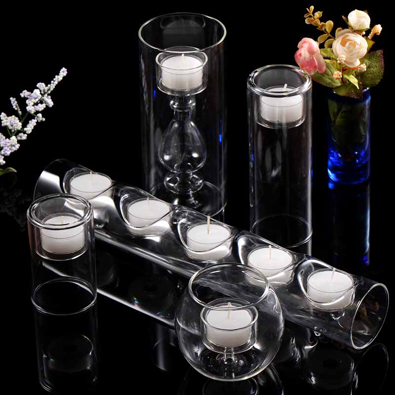 P10 - Glass Candle Holder for Candlelight Dinner