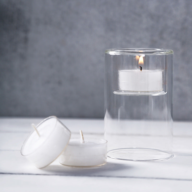 P10 - Glass Candle Holder for Candlelight Dinner