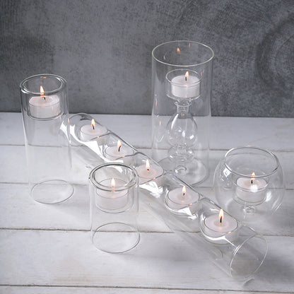 P10 - Glass Candle Holder for Candlelight Dinner