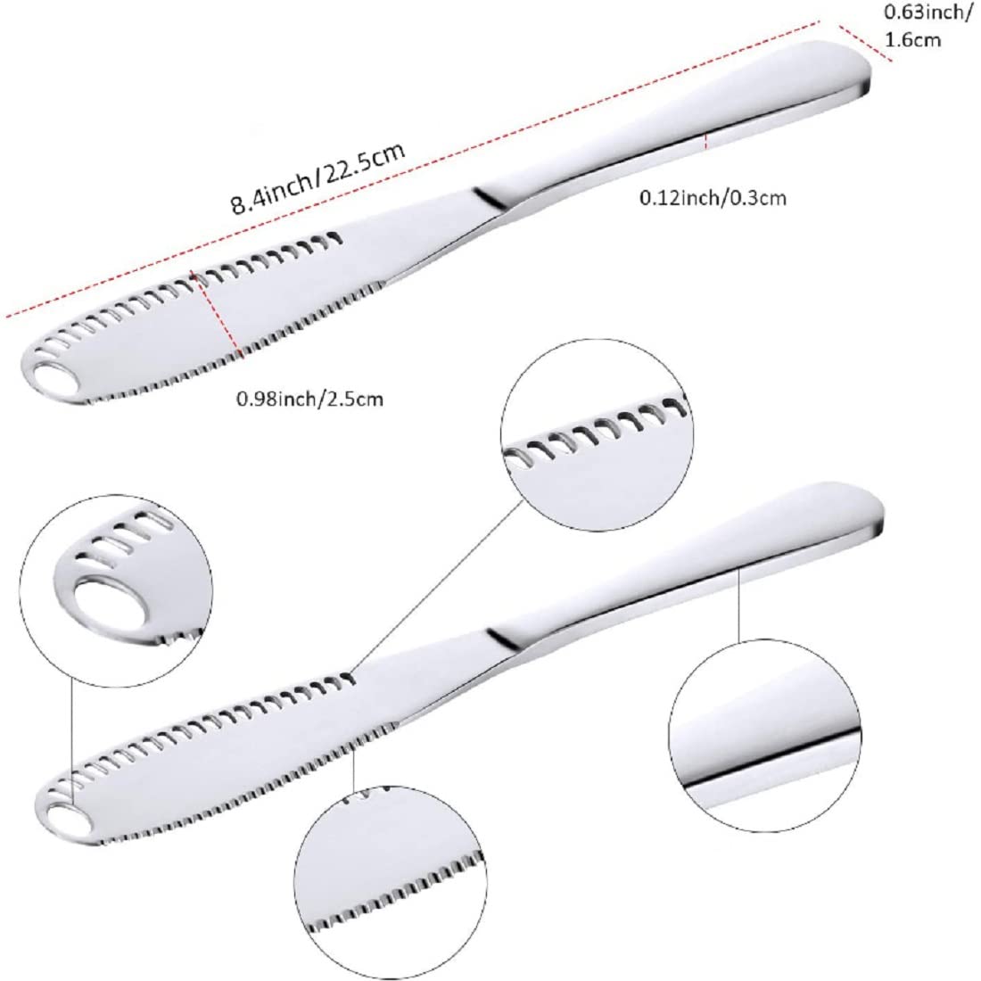 P17 - Butter Spreader - Stainless Steel