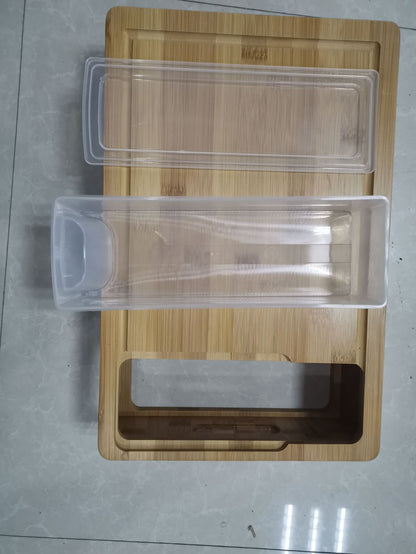 P19 - Bamboo Cutting Board with Graters