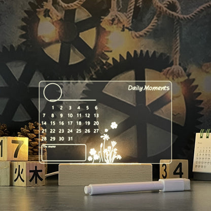 H01 - Elegant LED Note Board