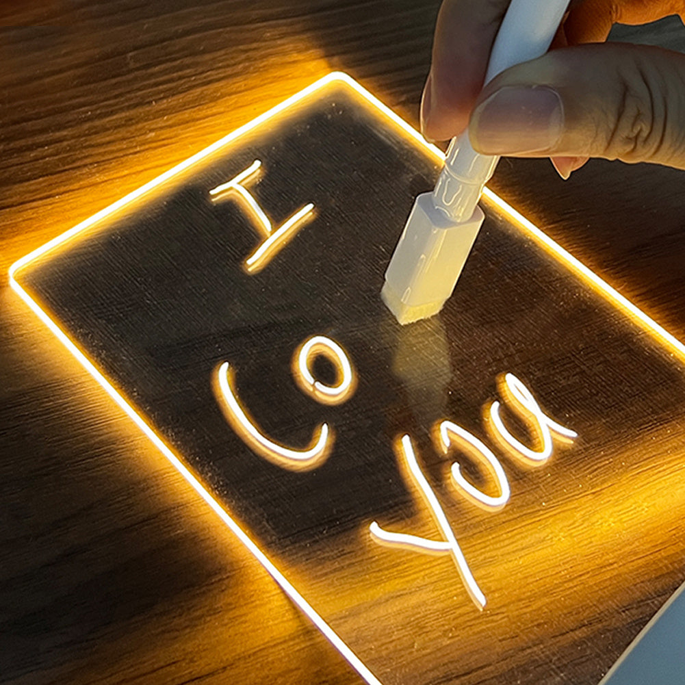 H01 - Elegant LED Note Board