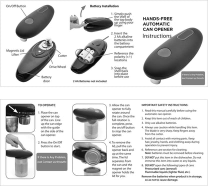 P21 - Automatic Electric Can Opener