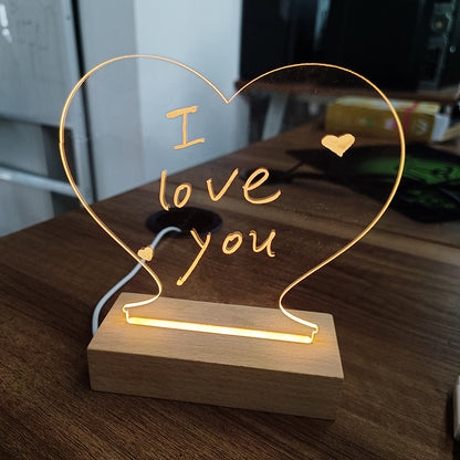 H01 - Elegant LED Note Board